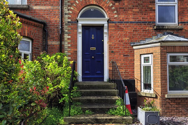 Blue door