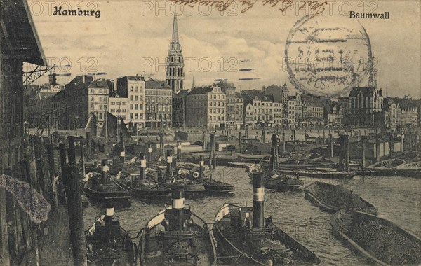 The Baumwall in Hamburg