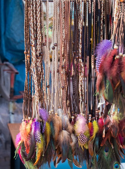 Beautiful bird feathers for decorative purposes