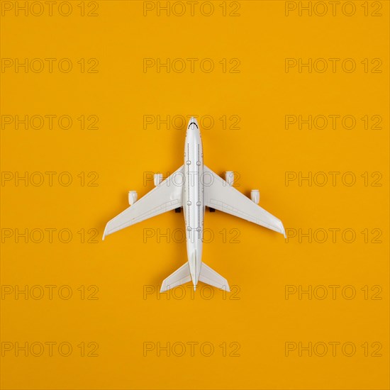 Top view airplane copy space. Resolution and high quality beautiful photo