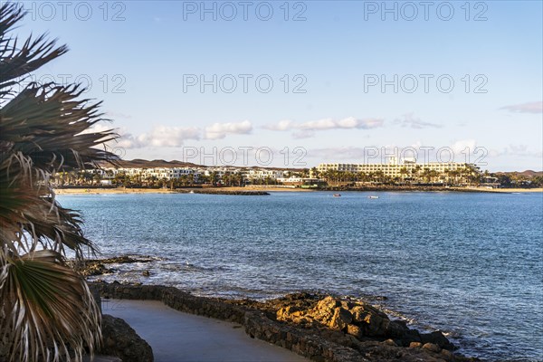 View of the resort town named Costa Teguise