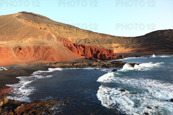 Evening atmosphere in the bay of El Golfo