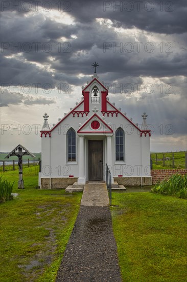 War prisoner build Italian Chapel