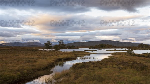 Sunset at Loch Ba