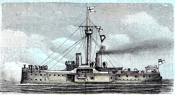 SMS Oldenburg was the first ship built of steel in Germany