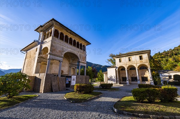 Unesco world heritage site Sacro Monte de Varallo