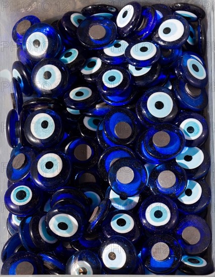 Evil eye bead as Amulet souvenir from Turkey