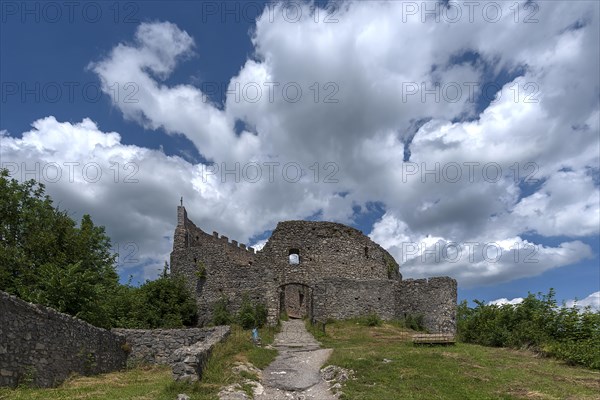 Eisenberg medieval castle ruins