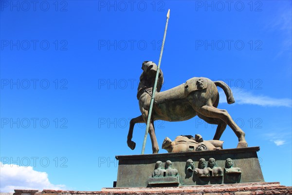 Statue of Centaur in the area of the Forum