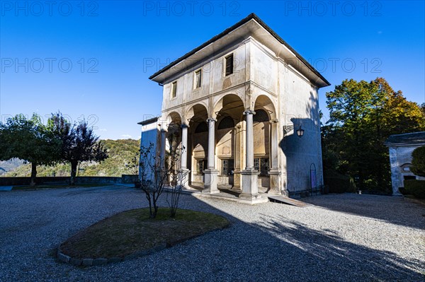 Unesco world heritage site Sacro Monte de Varallo