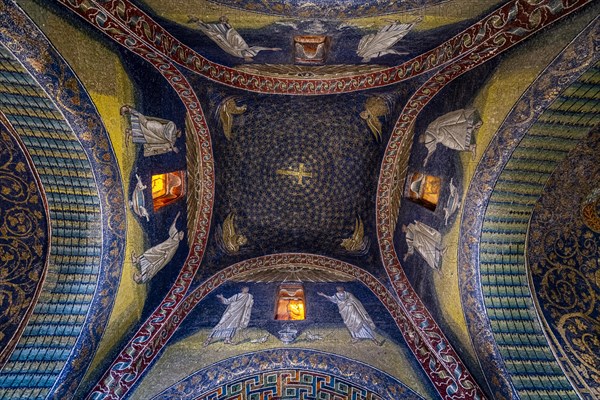 Beautiful mosaics in the Basilica di San Vitale