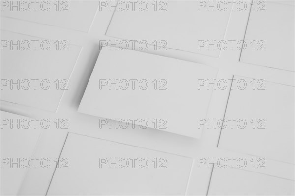 Mockup white business cards. Resolution and high quality beautiful photo