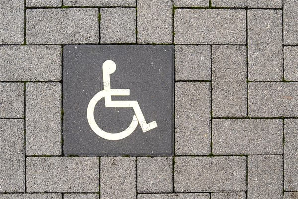 Pictogram wheelchair user