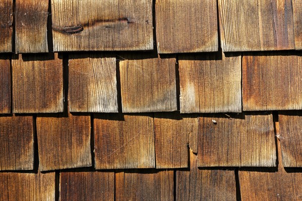 Wooden shingles