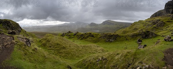 Quiraing Rock Landscape