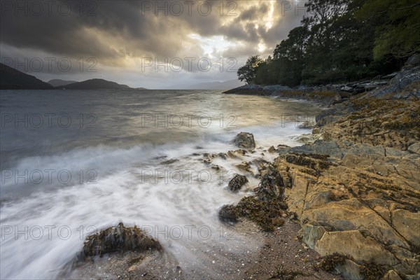 Evening atmosphere at Loch Linnhe