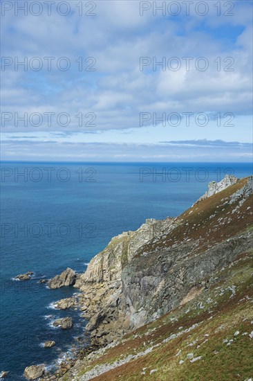 Coastline of the Island of Lundy