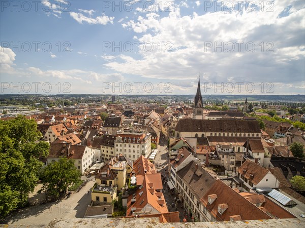 View from the cathedral over the old town