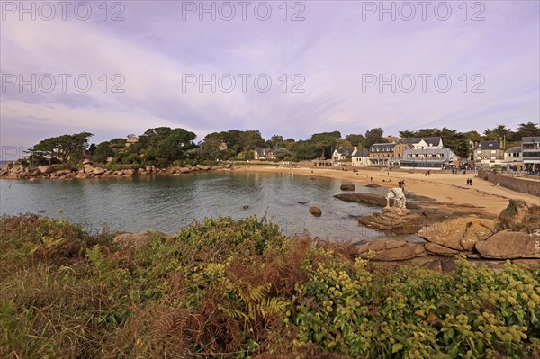 Oratoire de Saint-Guirec near Ploumanac'h on the Cote de granite rose