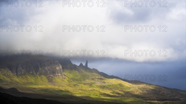 Old Man of Storr in the mist