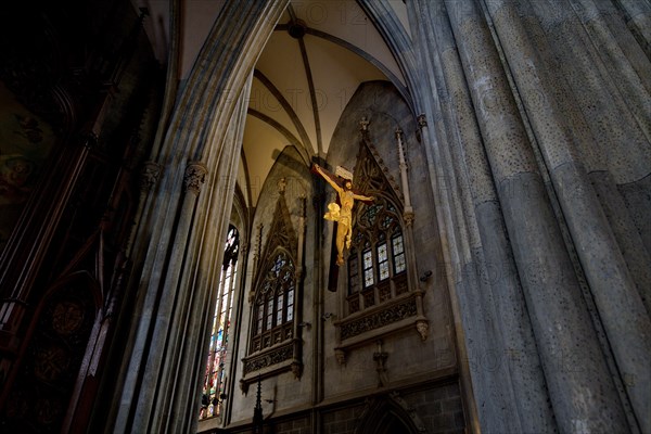 Jesus on the Cross in the Abbey and Parish Church of the Benedictine Abbey in Admont