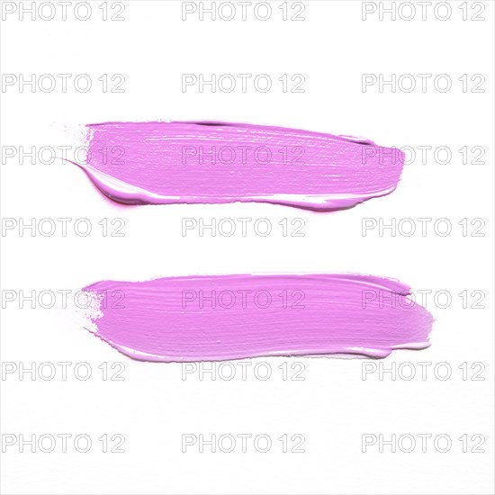 Pink paint smears on white. Resolution and high quality beautiful photo