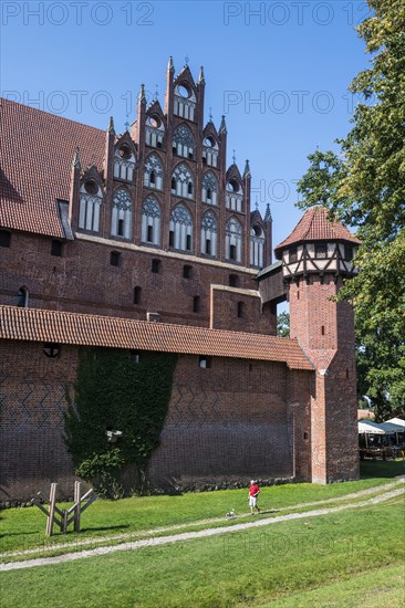 Unesco world heritage sight Malbork castle