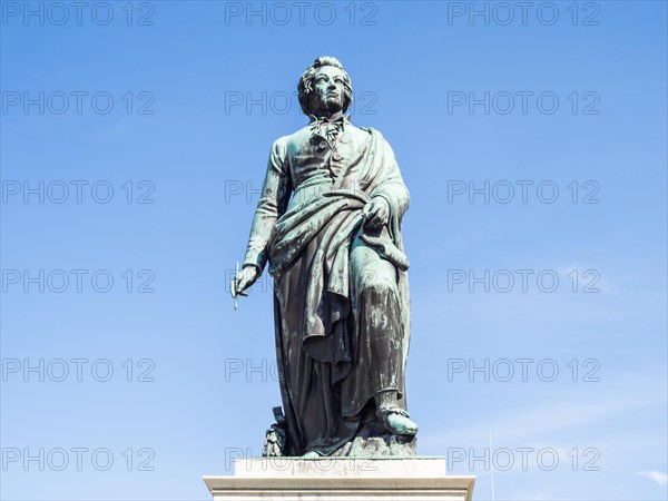 Mozart Monument on Residenzplatz