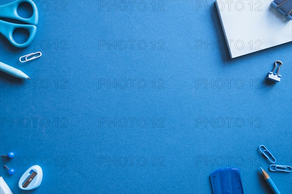 Pieces blue stationery 1