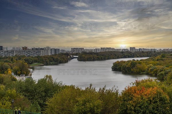 Overlook over the Moskwa