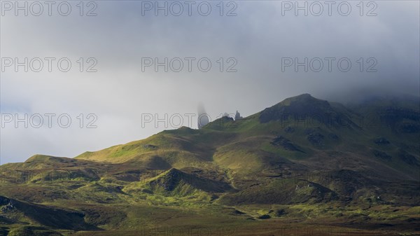 Old Man of Storr in the mist