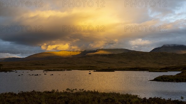 Sunset at Loch Ba