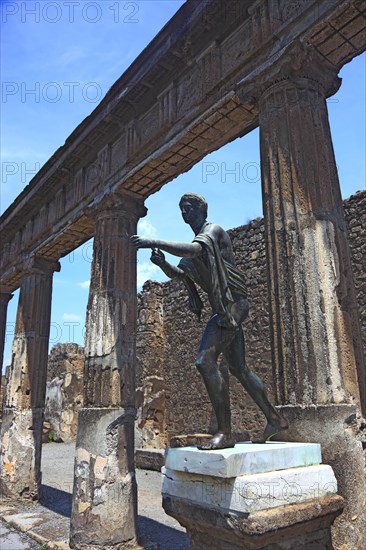 Statue of Diana in the Temple of Apollo