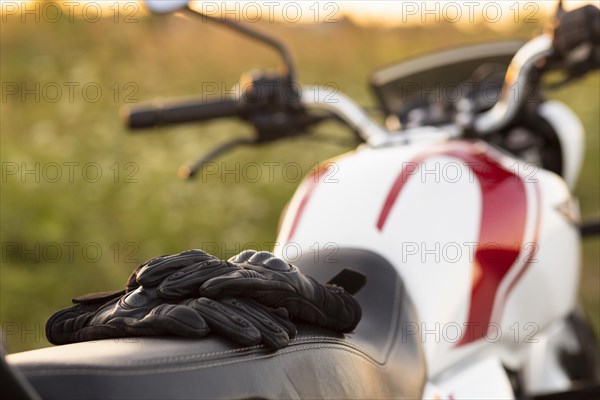 Front view gloves motorcycle