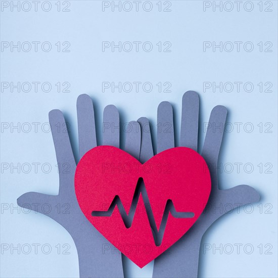 Top view world heart day concept. Resolution and high quality beautiful photo