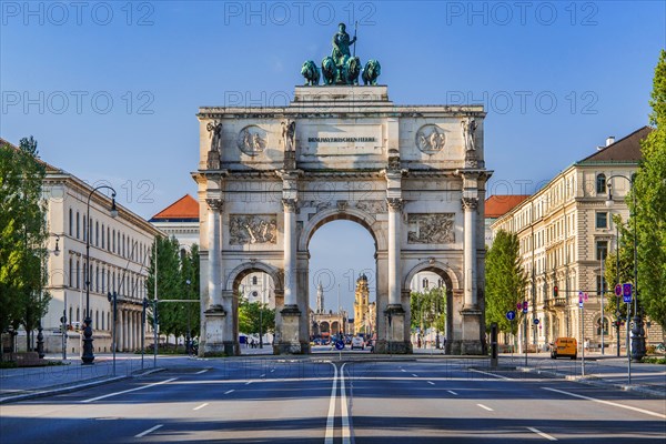 Siegestor on Ludwigstrasse