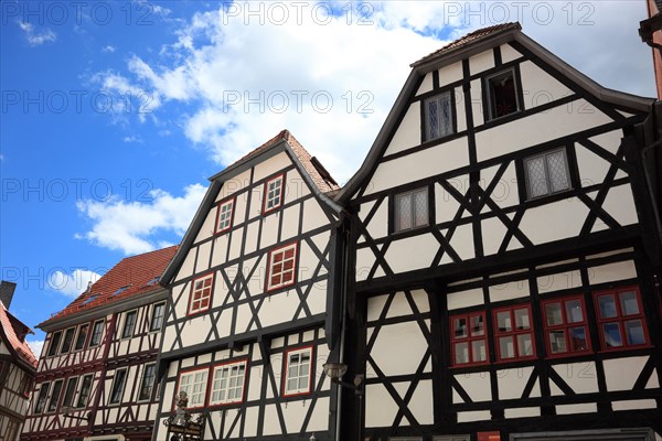 Half-timbered houses in the old town