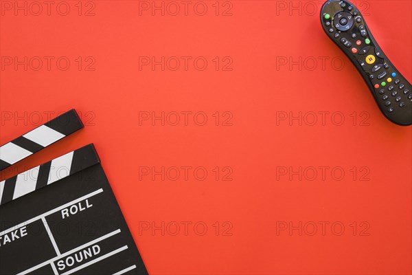 Clapperboard remote control space