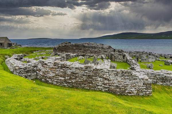 Iron age build Broch of Gurness