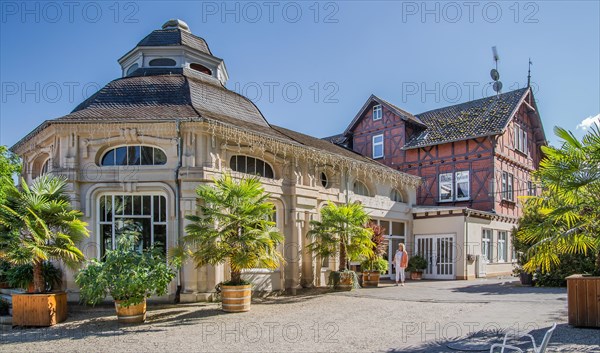 Wandelhalle am spa hotel im Kurgarten