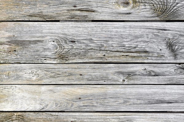 Horizontal old wooden planks background