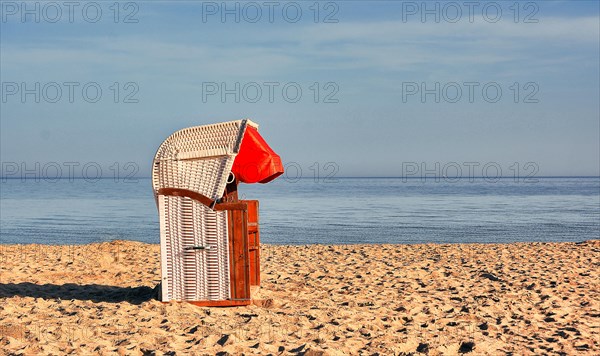 White beach chair