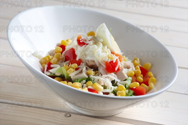 Salad with corn