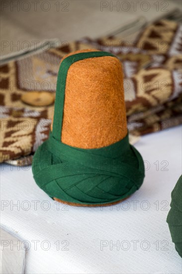 Ottoman fashion turban for sufi dervish man