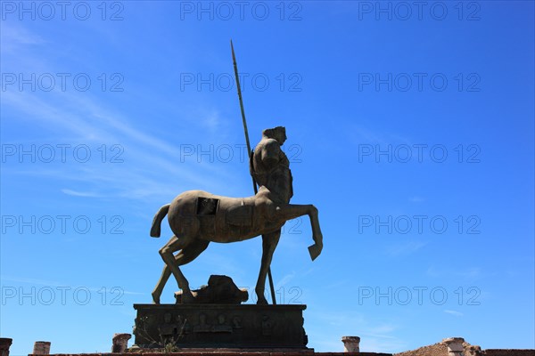 Statue of Centaur in the area of the Forum