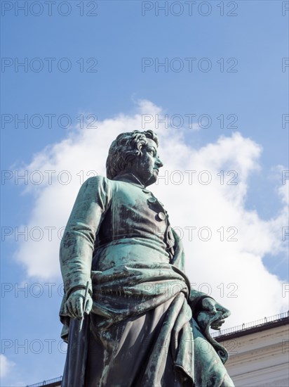 Mozart Monument on Residenzplatz