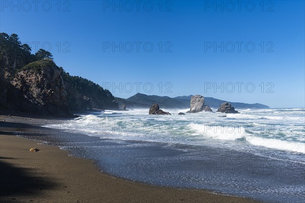 Volcanic beach