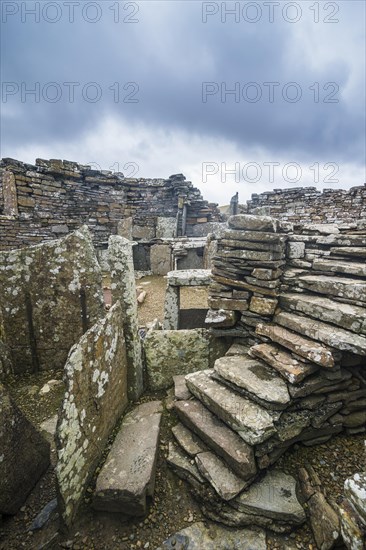 Iron age build Broch of Gurness