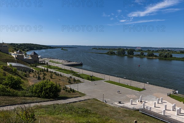 Overlook over the Volga