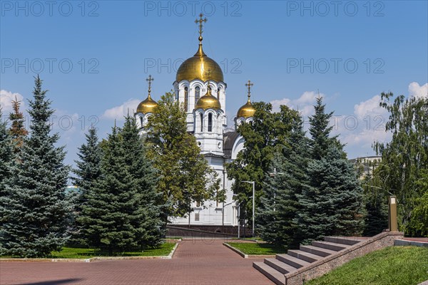 Orthodox church at the Monument of Glory